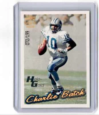 1999 Pacific Paramount HoloGold Charlie Batch 072/199 Detroit Lions #83 - Image 1 of 2
