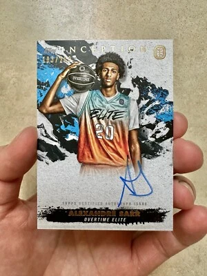 2021 Topps Inception OTE Overtime Elite Auto Alexandre Sarr #/200 : On Card Auto - Image 1 of 4