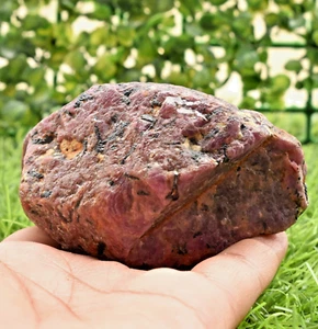 2415 CT - 100.00 % Natural CERTIFIED Mozambique Ruby Rough Loose Gemstone Rough - Picture 1 of 8