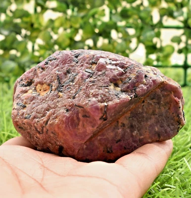 2415 CT - 100.00 % Natural CERTIFIED Mozambique Ruby Rough Loose Gemstone rough - Image 1 of 4