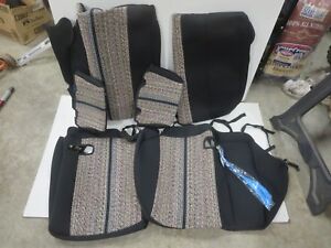 New Rear Seat Covers Passport & Rodeo 98-04 by CoverKing 99 00 01 02 03 Honda 