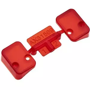 NEW Axial AX31569 Tail Light Lens Red SCX10 II FREE US SHIP - Picture 1 of 1