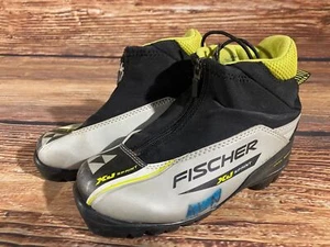Fischer XJ Sprint Kids Cross Country Ski Boots Size EU32 US1.5 NNN F-481 - Picture 1 of 4