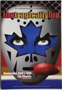 Póster de concierto Tragically Hip San Francisco 1999 F-373 The Fillmore - Imagen 1 de 1