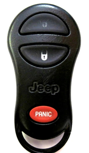 Jeep Grand Cherokee 2002 OEM LLAVE entrada remota coche llavero 56036859 GQ43VT9T Foto 1 de 4