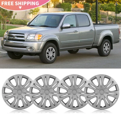 Tapacubos 16"" para Toyota Tundra Sequoia Tacoma 2000-2004 llanta central 4 piezas Foto 1 de 4
