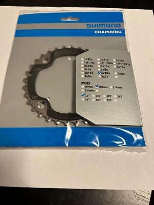NEW Shimano SLX FC-M670 32T Chainring 3x10s NEW - Image 1 of 3