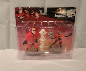 2018 MIB Disney Pixar Die Unglaublichen 2 Vier 4 Figuren Pack Jakks - Bild 1 von 3