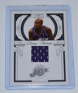 DANNY MANNING 2010 NATIONALE SCHÄTZE JAHRHUNDERT LILA UTAH JAZZ TRIKOTKARTE 40/99 - Bild 1 von 2