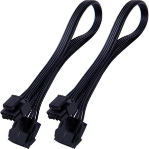CPU 8 Pin Power Extension Cable ATX 8 Female to 8(4+4) Male black - Picture 1 of 3