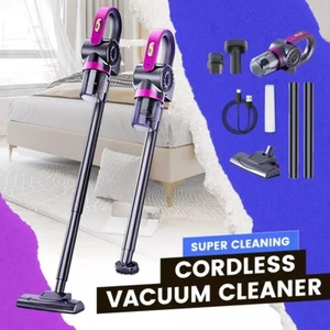 Cordless Stick Handheld Vacuum Wireless Vacuum Cleaner For Carpet Floor Pet Hair - Picture 1 of 18