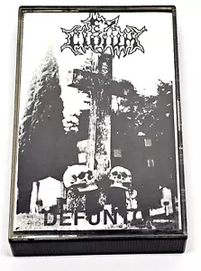 Excidium Defunto Cassette Demo 1991 With Extra Band Insert Italian Death Metal - Picture 1 of 12