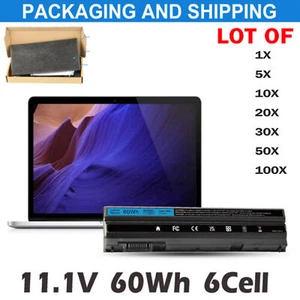 🧡LOT 1-100x E6420 T54FJ Battery For Dell Latitude E5420 E6430 E6520 8858X M5Y0X - Picture 1 of 17
