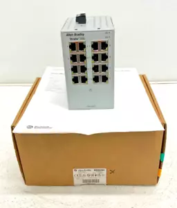 NEW Allen Bradley 1783-US16T Stratix 2000 Ethernet Unmanaged Switch 16-Port - Picture 1 of 15