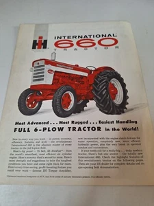 McCormick Farmall 660 Tractors Booklet Advertising Brochure  - Picture 1 of 4