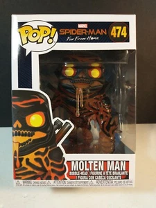 Funko POP! MOLTEN MAN 474 Marvel Spider-Man Far Home new in hand - Picture 1 of 6