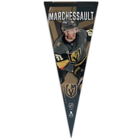 JONATHAN MARCHESSAULT VEGAS GOLDEN KNIGHTS PREMIUM PENNANT 12"X30" BANNER NHL Cover