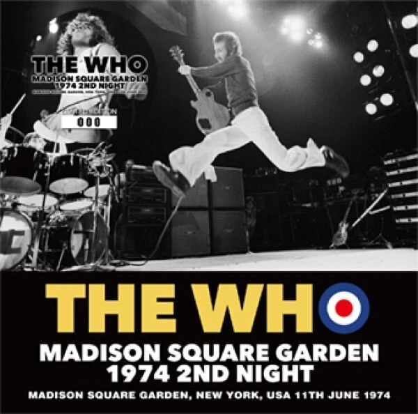 THE WHO - MADISON SQUARE GARDEN 1974 2ND NIGHT(2CD) Shipping Free NEW Foto 1 de 1
