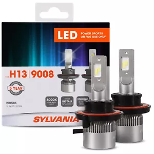 Sylvania H13 | 9008 LED Powersport Headlight Bulbs, Off-Road Use/Fog Lights -2PC - Picture 1 of 7