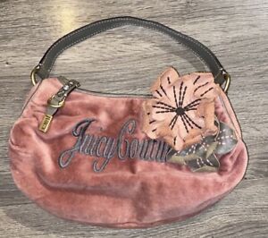 Vintage Juicy Couture Velvet Floral Shoulder Bag