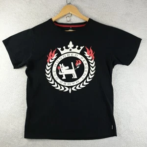 MAMBO T-Shirt Top Size M Medium Black Unisex Logo Front Back Cotton - Picture 1 of 8