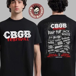 CBGB Festival 2025 Lineup In Brooklyn New York 27. September 2025 T-Shirt Reprint - Bild 1 von 4