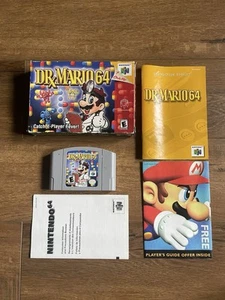 Nintendo 64 N64 Dr Mario 64 TESTATO COMPLETO SCATOLA CIB spedizione veloce! - Foto 1 di 12