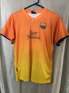 Camisa FCB Quatar Foundation Of Messi #10 Unicef (¿Nike M?) Ver descripción - Imagen 1 de 7