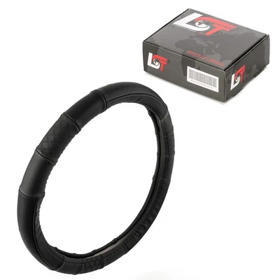 Steering wheel cover sleeve steering wheel protector Ø 38 x 9 cm 15 x 3.5 inches anthracite for Jaguar - Image 1 of 4