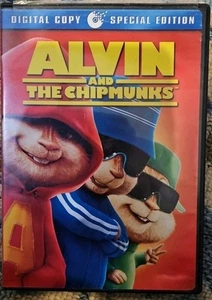 Alvin & the Chipmunks + Squeakquel + Squeak Along (3- DVDs) Tested. New Cases. - Picture 1 of 6
