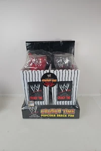 Nuevo 2004 WWE Crunch Time Palomitas Snack Pak Cine Lucha Set de Regalo  - Imagen 1 de 8