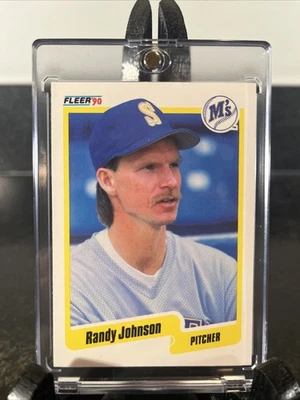 1990 Fleer - Randy Johnson #518 (Error) Rookie - Image 1 of 2
