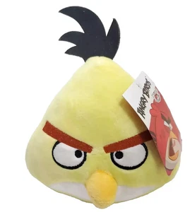 Yellow Chuck Angry Birds Plush Toy 5 inch New with Tag - Picture 1 of 2