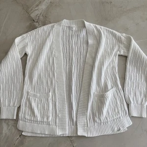 Abercrombie Kids Girls 15/16 Open Cardigan White - Picture 1 of 4
