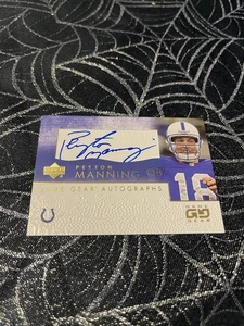 2001 Upper Deck Game Gear - Peyton Manning Auto #PM-GS - Bild 1 von 5