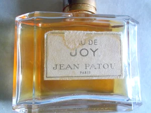 VINTAGE PERFUME  EAU DE JOY JEAN PATOU PARTIAL BOTTLE FRANCE - Picture 1 of 5
