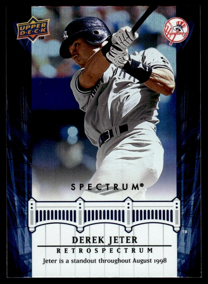 2008 Upper Deck Spectrum Derek Jeter Retrospectrum Derek Jeter New York Yankees - Image 1 of 2
