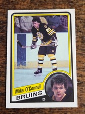 1984-85 O-PEE-CHEE NHL HOCKEY #12 MIKE O'CONNELL BOSTON BRUINS
