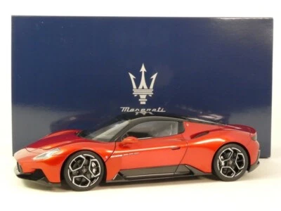 Bbr Maserati Mc20 Red Winning Gloss Black Roof 1/18 He180051c - Image 1 of 4