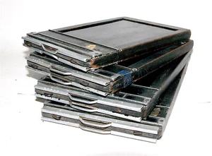 4x5 Grafikfilmhalter, 4er Set (vier) in gutem Zustand. - Bild 1 von 4