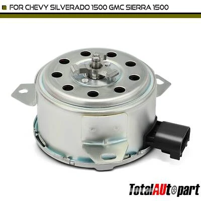 Radiator Fan Cooling Motor for Chevrolet Silverado 1500 2005-2013 Cadillac GMC - Image 1 of 4