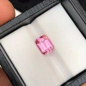 Natürlicher Turmalin lose Edelstein rosa Farbe Kissenform - 2,6 ct - Afghanistan - Bild 1 von 8