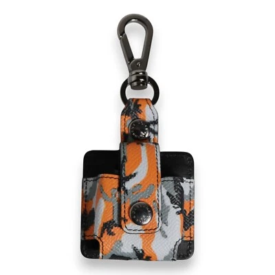 DOLCE & GABBANA Airpods Case Multicolor Camouflage Leather Men Accessory 370usd - Image 1 of 4