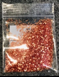 1mm to 1.2mm Round Good Quality Natural Orange Sapphire 1.00ct - Picture 1 of 4