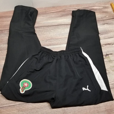 Puma Youth Boys Size Medium 14 Morocco FRMF Moroccan National Soccer Pants Cover