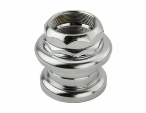 NEW! THREADED STEEL HEADSET 1-1/8X34X30MM CHROME. - Picture 1 of 1