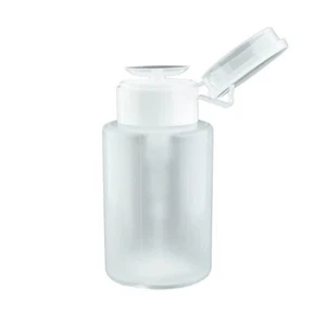 Pumpflasche, Dispender rund. Für 150ml Flüssigkeit wie zb. Nagelcleaner - Bild 1 von 1