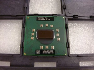 Vintage Intel Mobile Pentium M 1.867G M750 2M/533/FCBGA-479 RJ80536GE0362M SL7SR - Picture 1 of 3