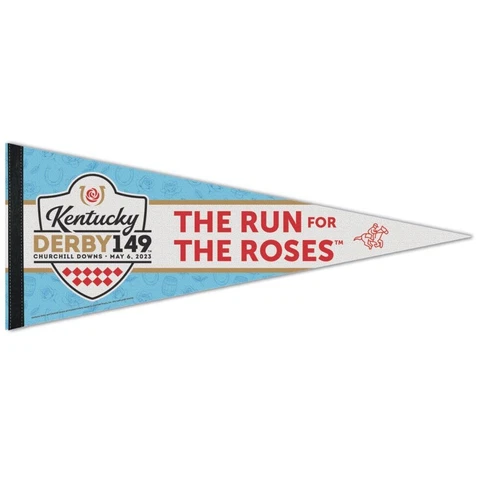 KENTUCKY DERBY CHURCHILL DOWNS 149 MAY 6, 2023 PREMIUM PENNANT 12"x30" WINCRAFT Cover
