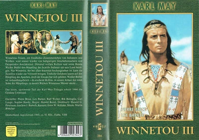 (VHS) Winnetou III - Lex Barker, Pierre Brice, Ralf Wolter, Rik Battaglia (1965) - Bild 1 von 2